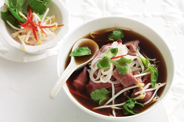 Quick beef pho