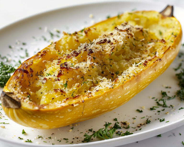 Crispy Parmesan Roasted Squash