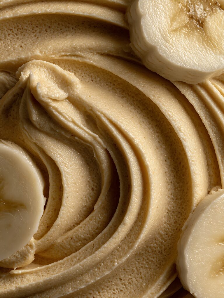 Pawesome Peanut Butter Banana Dog Ice Cream