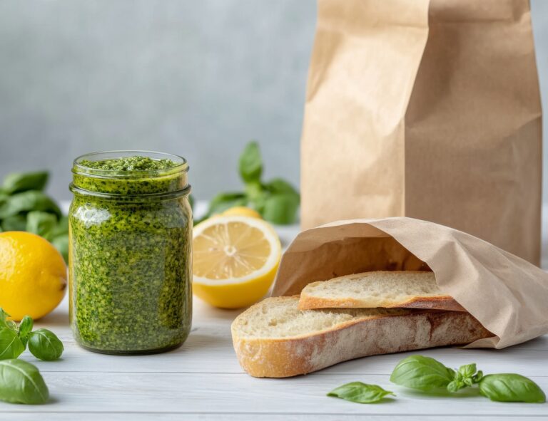 Homemade Basil Pesto